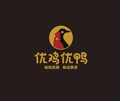 4 优鸡优鸭 餐饮LOGO设计
